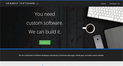 Desktop Screenshot of moment-software.com